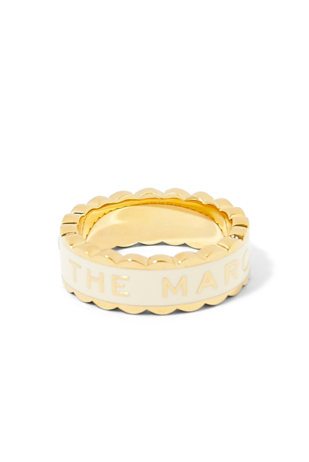 The Scallop Medallion Ring